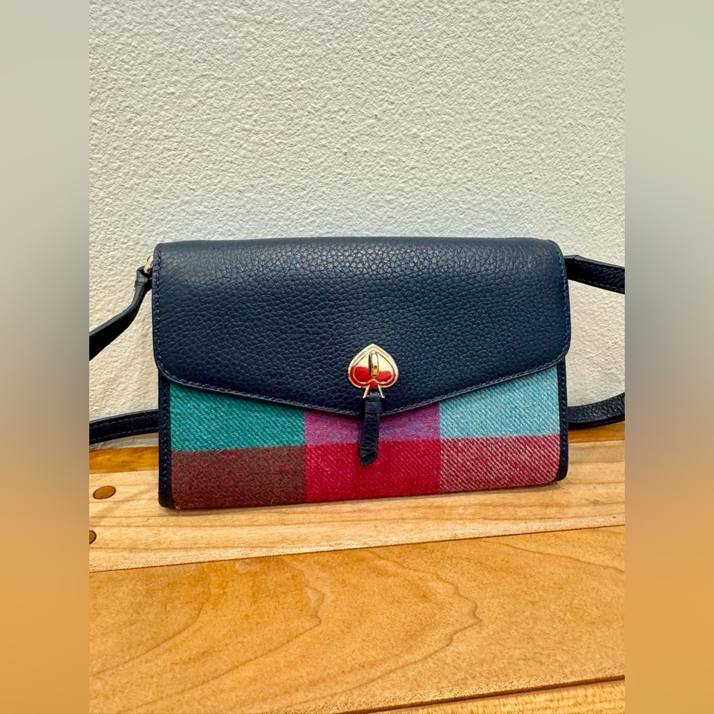 Kate Spade Marti Plaid Crossbody Bag